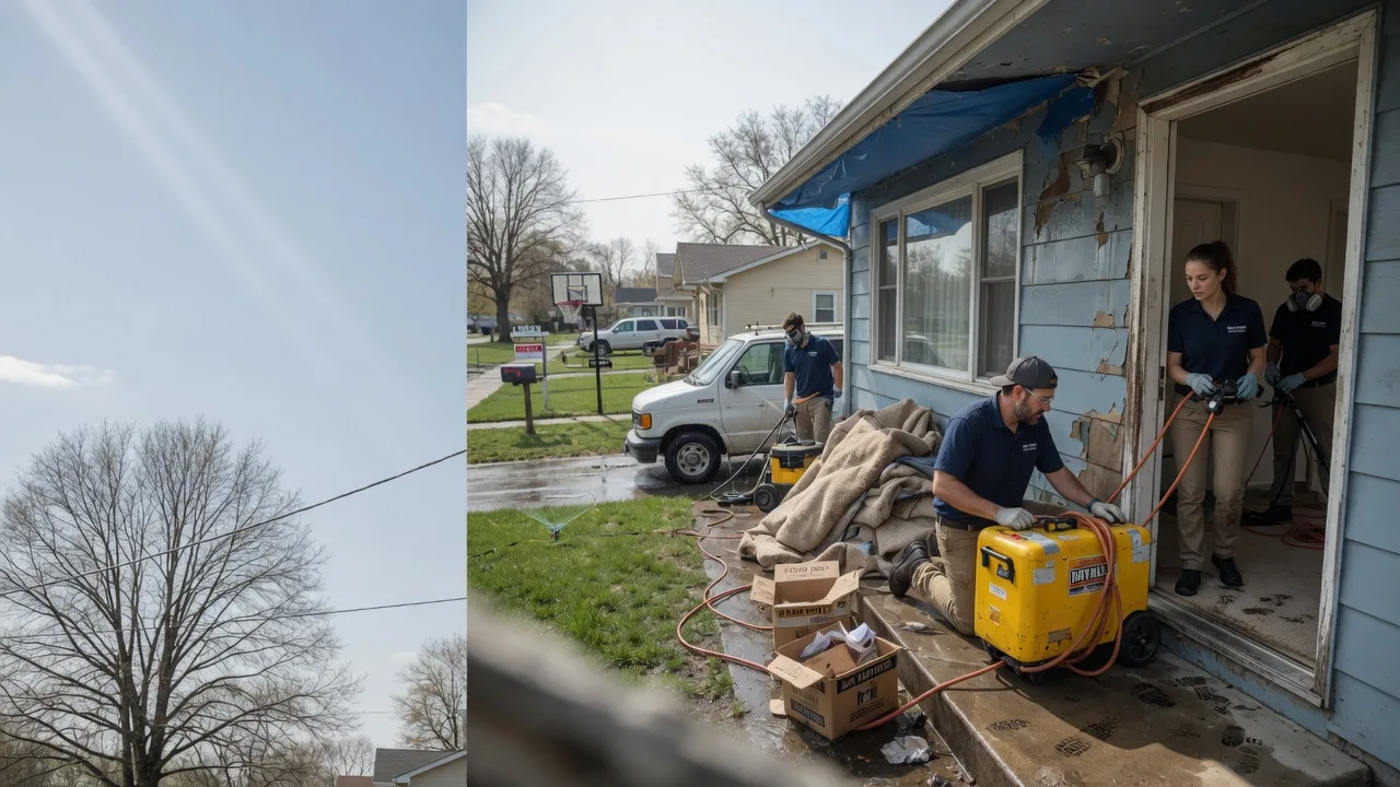Basement Flood Cleanup in Everton, AR near me
